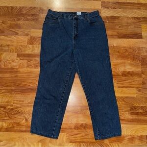 Vintage BILL BLASS Jeans Easy Fit Blue Jeans Women’s Size 14 Wide Leg Vtg Jeans